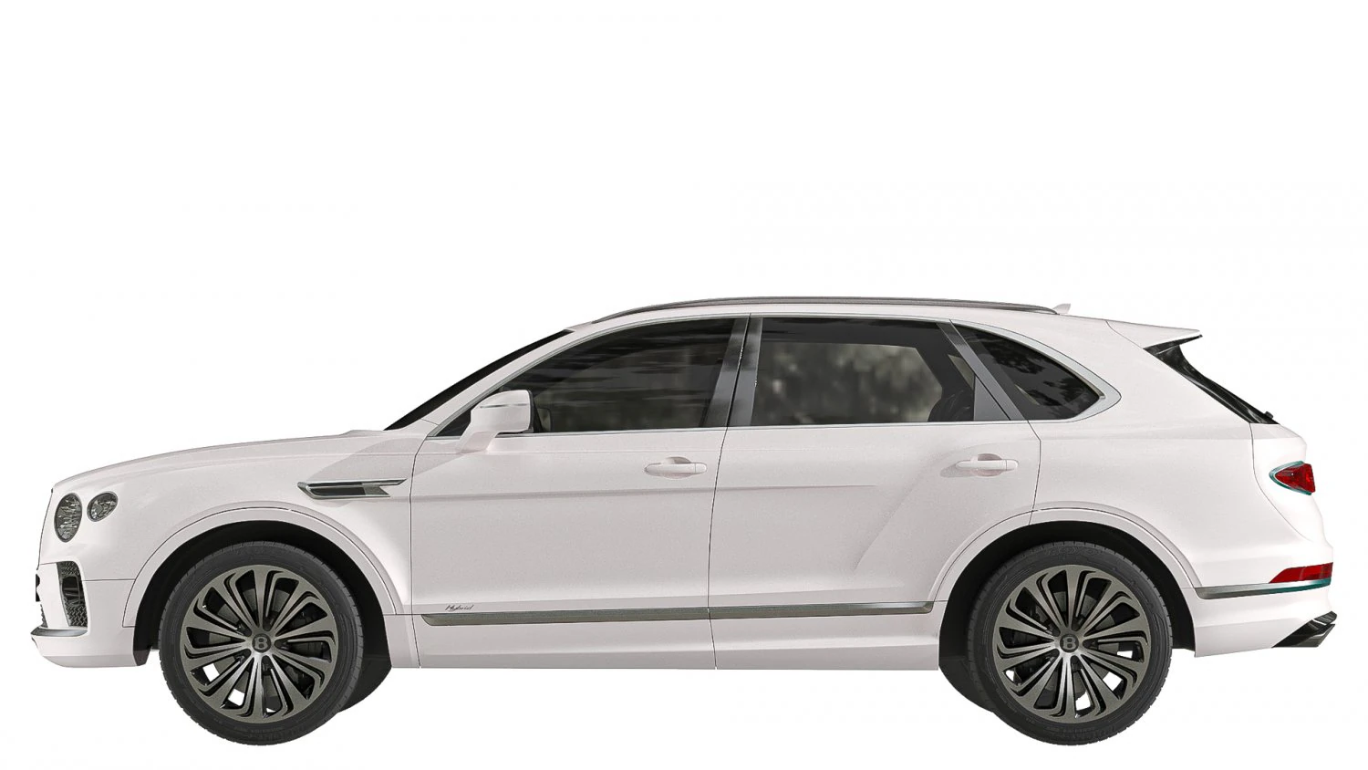 Bentley Bentayga Hybrid 3D Model .c4d .max .obj .3ds .fbx .stl .blend 