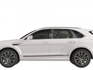 벤틀리 벤테이가 하이브리드 3D 모델