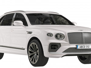 Bentley Bentayga Hybrid 3D 模型