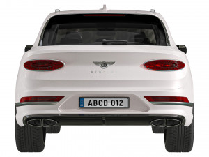 Bentley Bentayga Hybrid 3D 模型