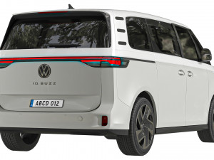Volkswagen ID Buzz 3Dモデル