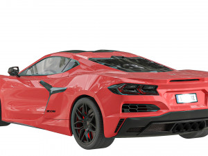 Chevrolet Corvette Z06 3D Модель