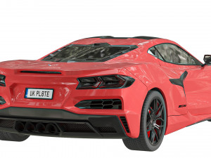 Chevrolet Corvette Z06 3D Модель