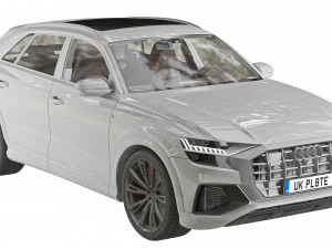 Audi Q8 Modèle 3D