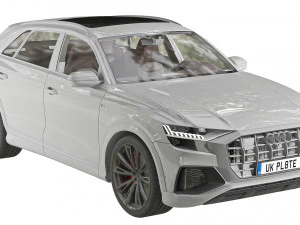 Audi Q8 3D Model