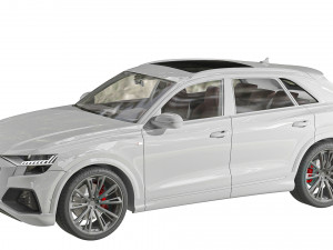 Audi Q8 Modèle 3D