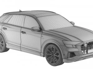 Audi Q8 3D Model