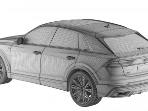 Audi Q8 3D Model