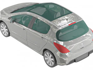 Peugeot 3D Model