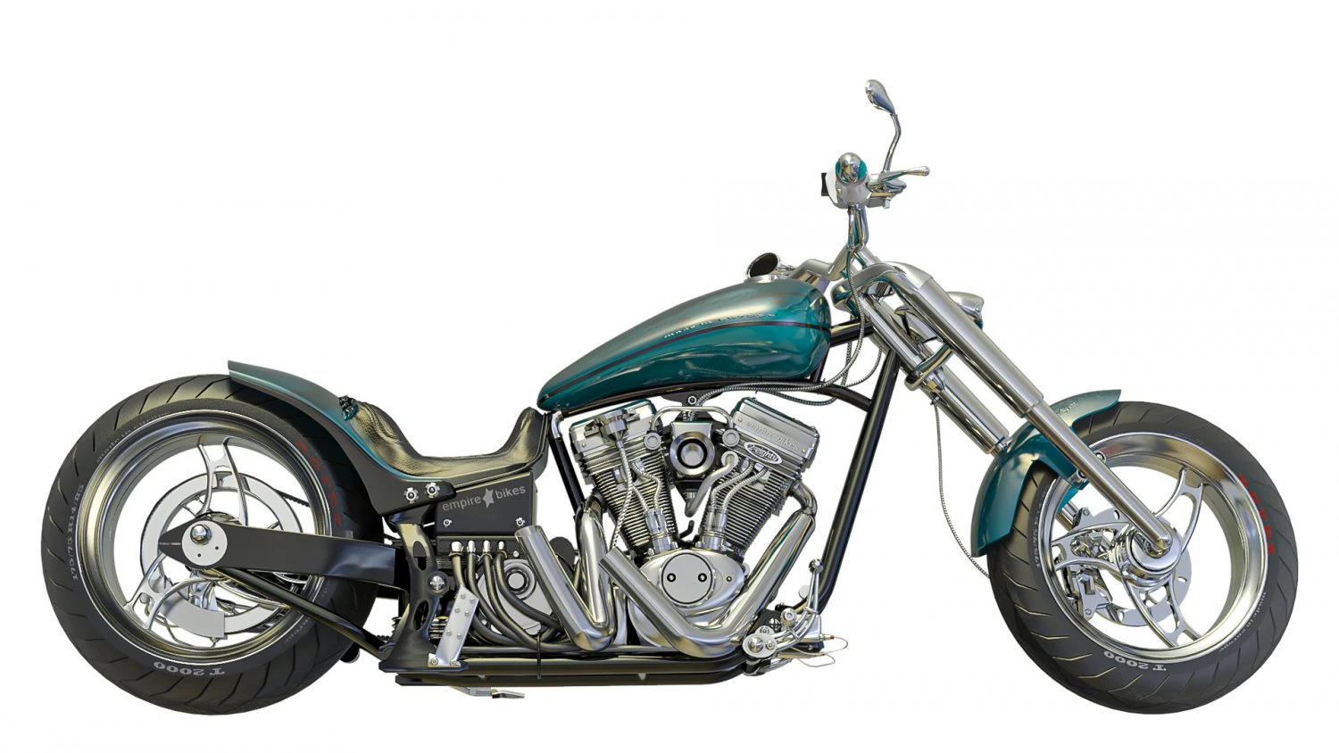 Empire Bike 3D Model .c4d .max .obj .3ds .fbx .stl .blend