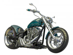 Empire Bike 3D Model