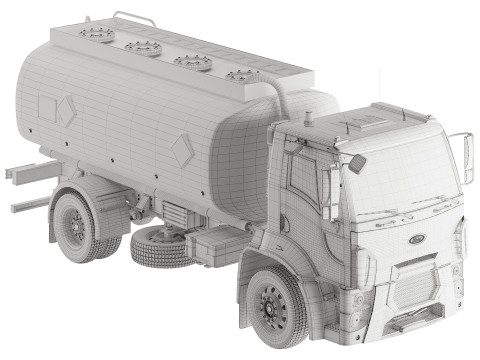 FordTruck 3D Model