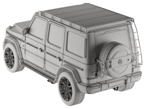 Mercedes-Benz G63 AMG 2025 Modello 3D