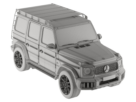 Mercedes-Benz G63 AMG 2025 Modello 3D