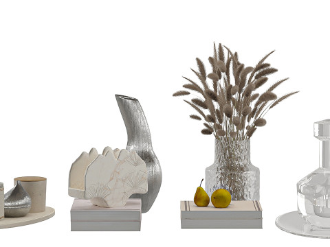 Decorative Set 009 3D 모델