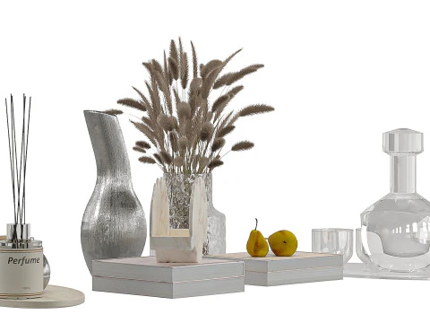 Decorative Set 009 3D Model