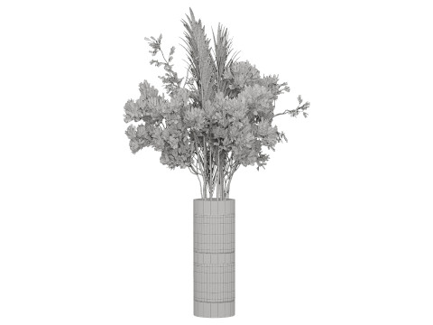Bouquet Set 001 3D Модель