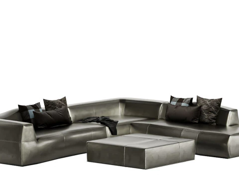 Zegnij sofę Model 3D