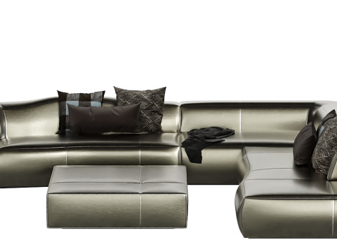 Bend Sofa 3D Model