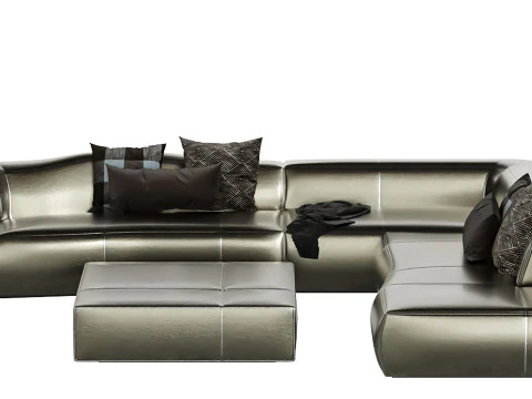 Zegnij sofę Model 3D