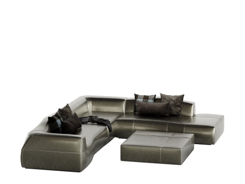 Bend Sofa 3D Model