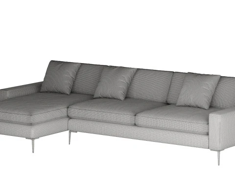 Nova Chaise Longue 3D Model