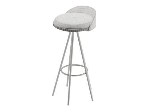 Bar Chair 3D Model