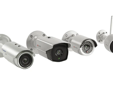 CCTV Camera Set 3D Model