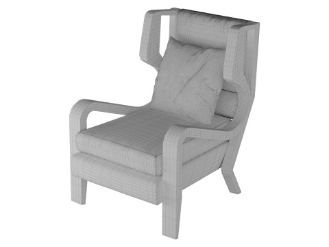 Noir Carol Chair Model 3D