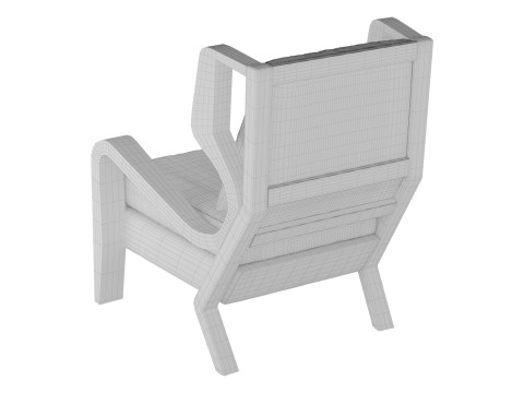 Noir Carol Chair Model 3D