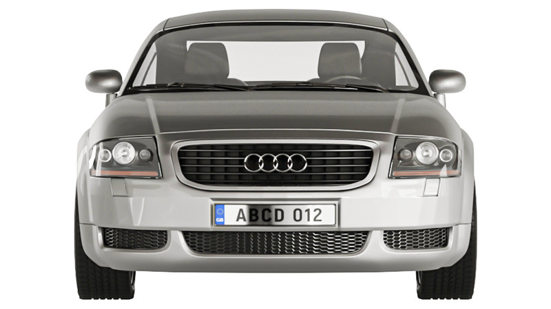 汽车 奥迪 TT Corona 3D 模型 .c4d .max .obj .3ds .fbx .stl .blend