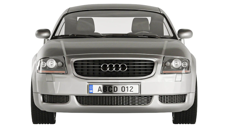 Carro Audi TT Corona Modelo 3D .c4d .max .obj .3ds .fbx .stl .blend 