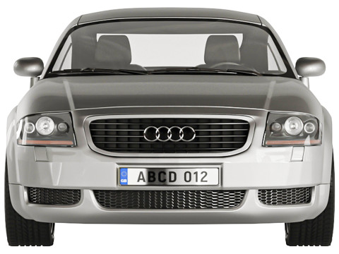 Car Audi TT Corona 3D 模型