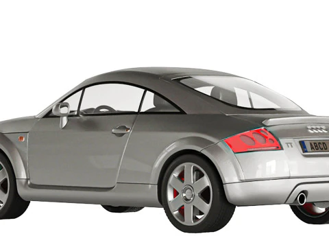 Carro Audi TT Corona Modelo 3D