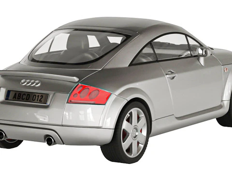 Carro Audi TT Corona Modelo 3D