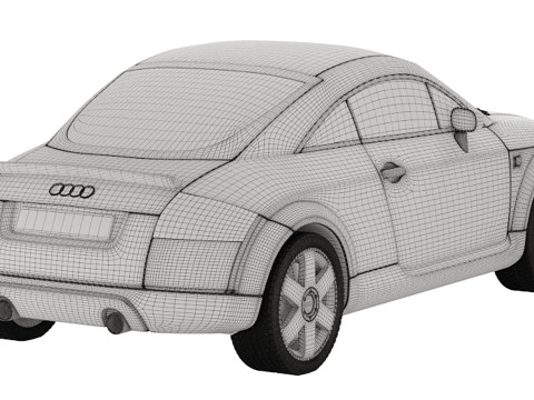 汽车 奥迪 TT Corona 3D 模型