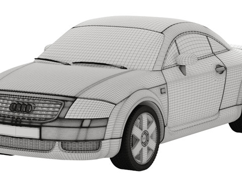 汽车 奥迪 TT Corona 3D 模型
