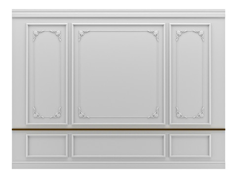 Wall Molding 3D Model