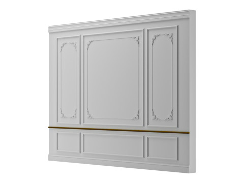 Wall Molding 3D Model