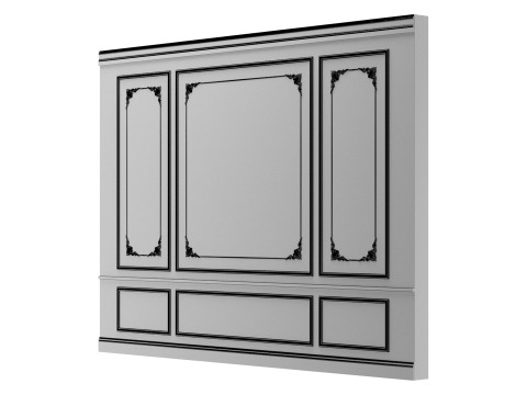 Wall Molding 3D Model