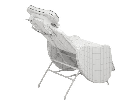 Krzesło do rzęs Riche Model 3D