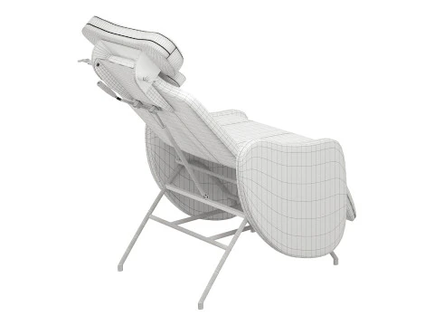 Riche Eyelash Chair 3D Model