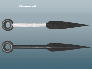 black kunai 3D Модель
