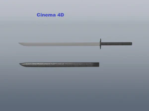 katana oldess 3D Model