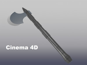 dotted ax Model 3D