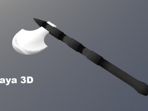 dotted ax Model 3D