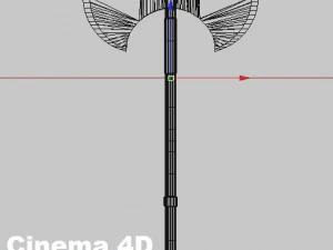 double blade ax 3D Model
