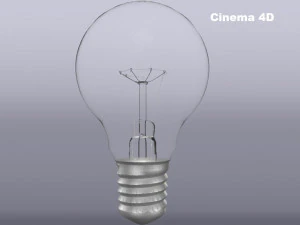 lampadina Modello 3D