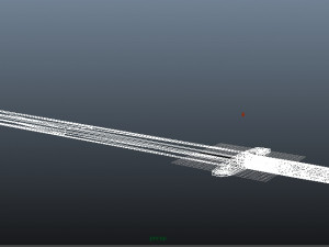 golden laega sword Modelo 3D