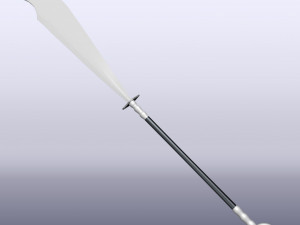 medieval glaive 3D Model